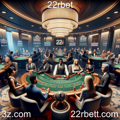 Experimente a Adrenalina do Cassino Ao Vivo na 22rbet